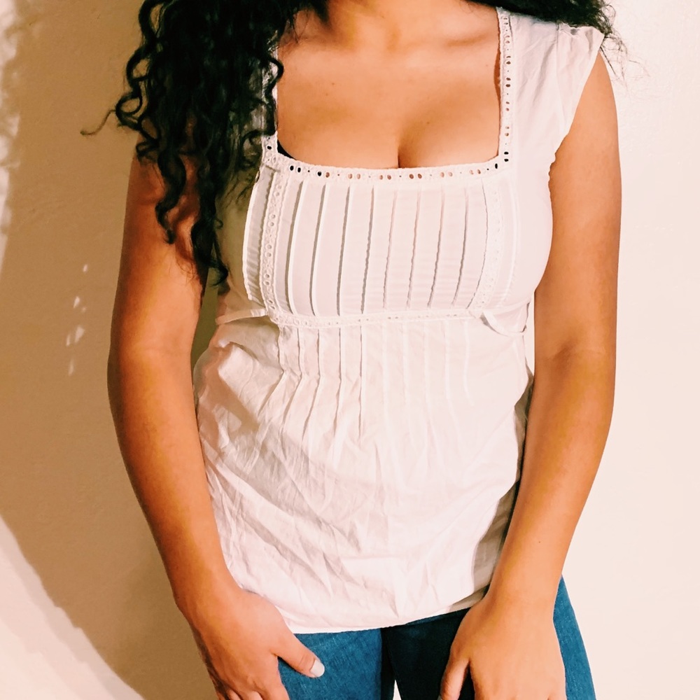 White Vintage Blouse